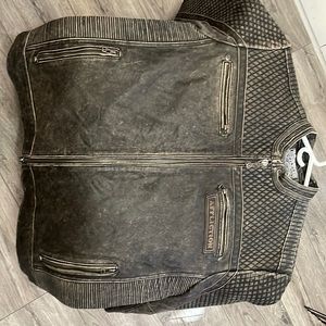 Mens xl leather Affliction jacket